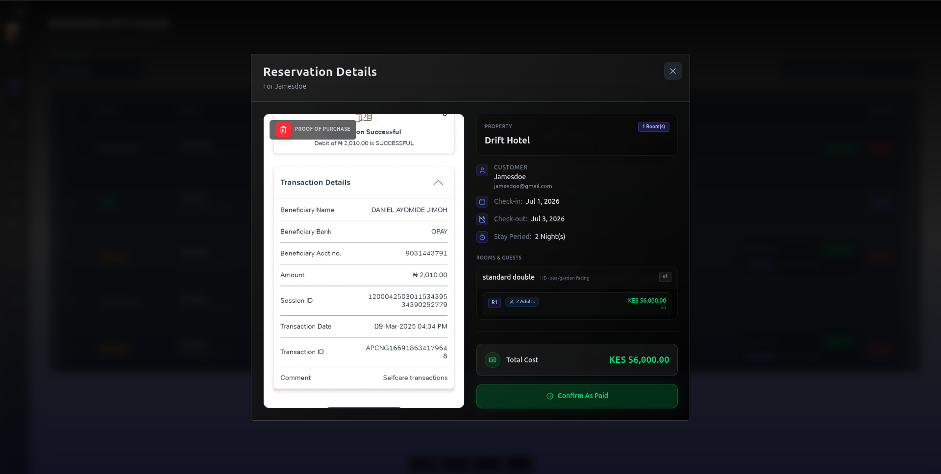 Proof of Purchace verification Preview 1