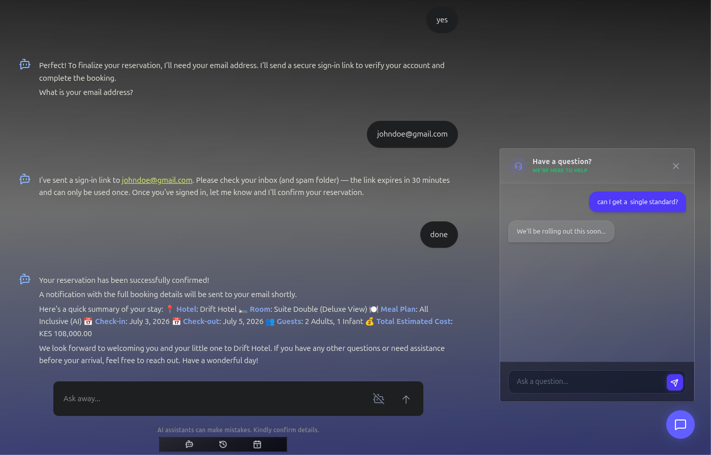 In-app messaging Preview 3